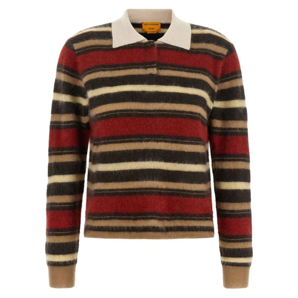 Guest in Residence Multicolor Cashmere Polo Women's Shirt